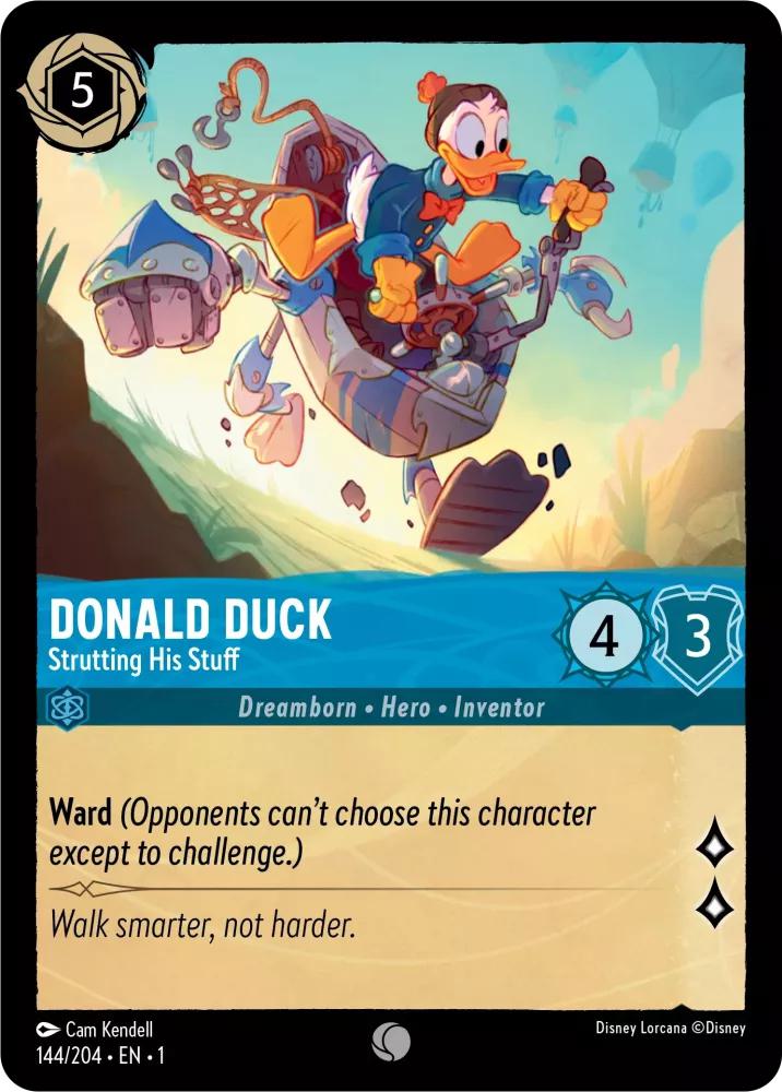 Donald Duck - Strutting His Stuff - 144/204 [The First Chapter] [Non-Foil]