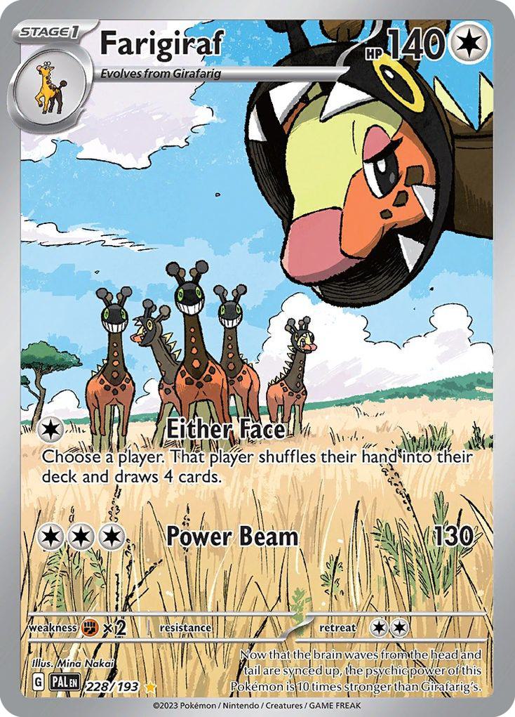 Farigiraf - 228/193 - Illustration Rare [sv02-228] [Ultra]