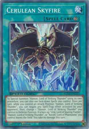 Cerulean Skyfire - SGX3-ENG11 - Common - 1st Edition