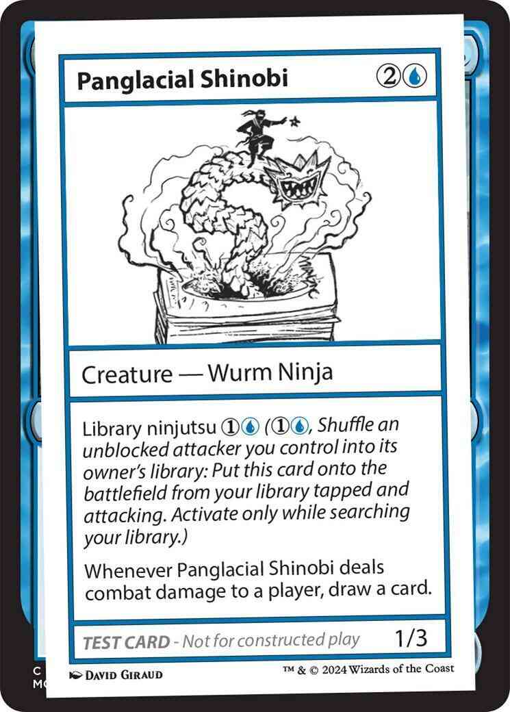 Panglacial Shinobi [298] [Playtest Card] [Mystery Booster 2] [Non-Foil]