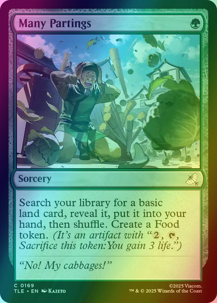 Many Partings [169] [Avatar: The Last Airbender Eternal] [Foil]