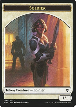 Beast Token (04) // Soldier Token (01) [Archenemy: Nicol Bolas Tokens] [Non-Foil]