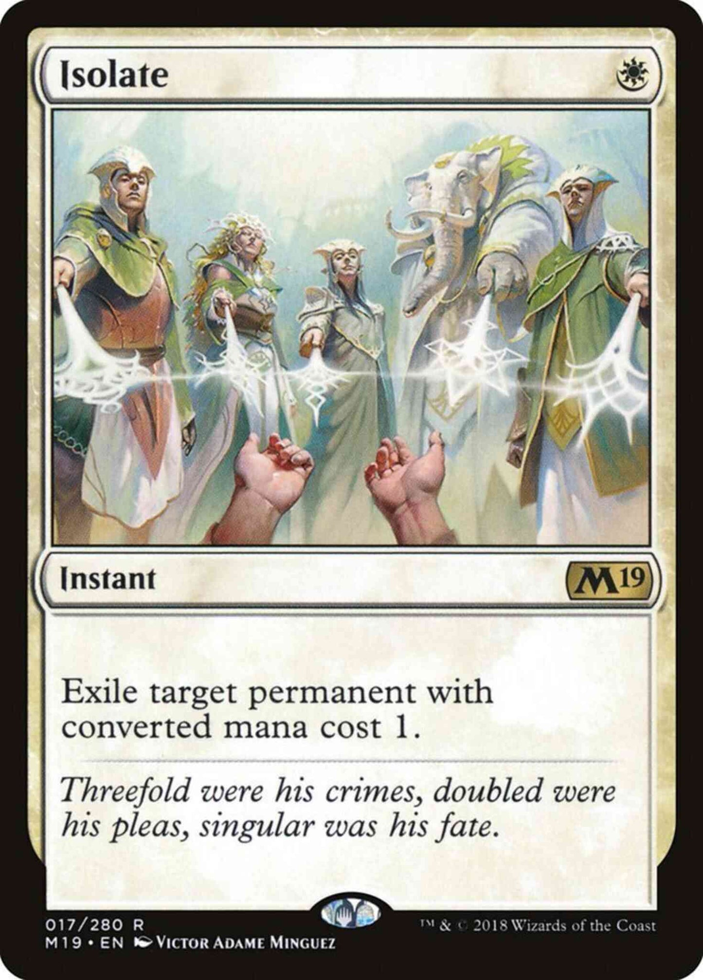 Isolate [17] [Core Set 2019] [Non-Foil]