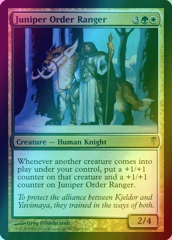 Juniper Order Ranger [130] [Coldsnap] [Foil]