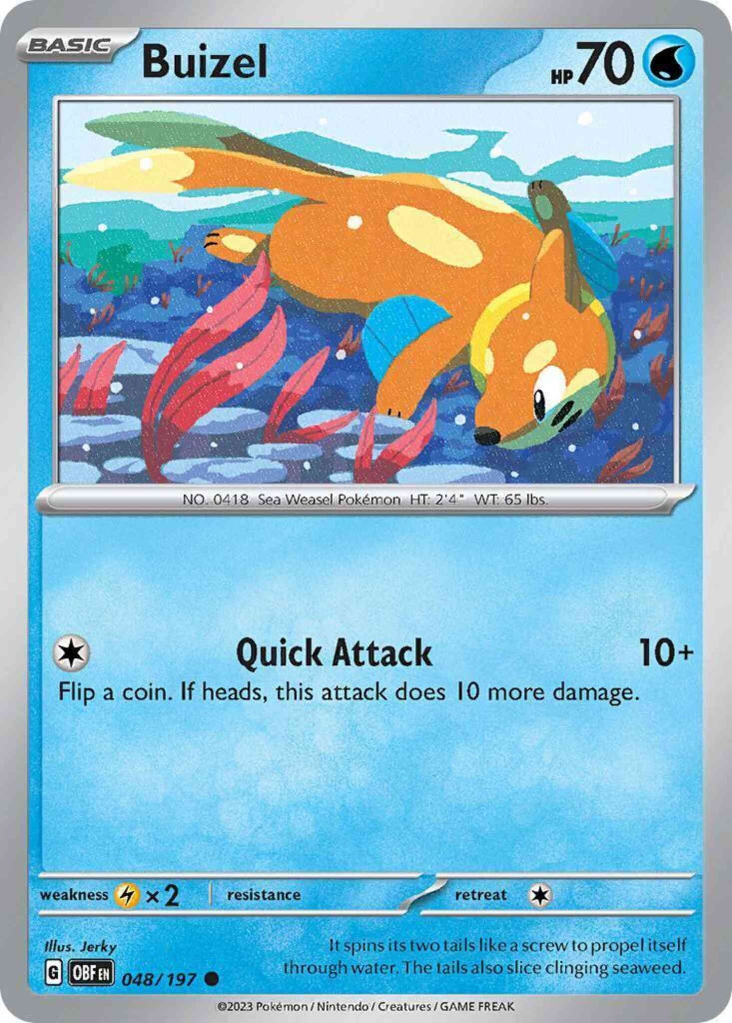 Buizel - 048/197 - Common [sv03-048] [Non-Holo]
