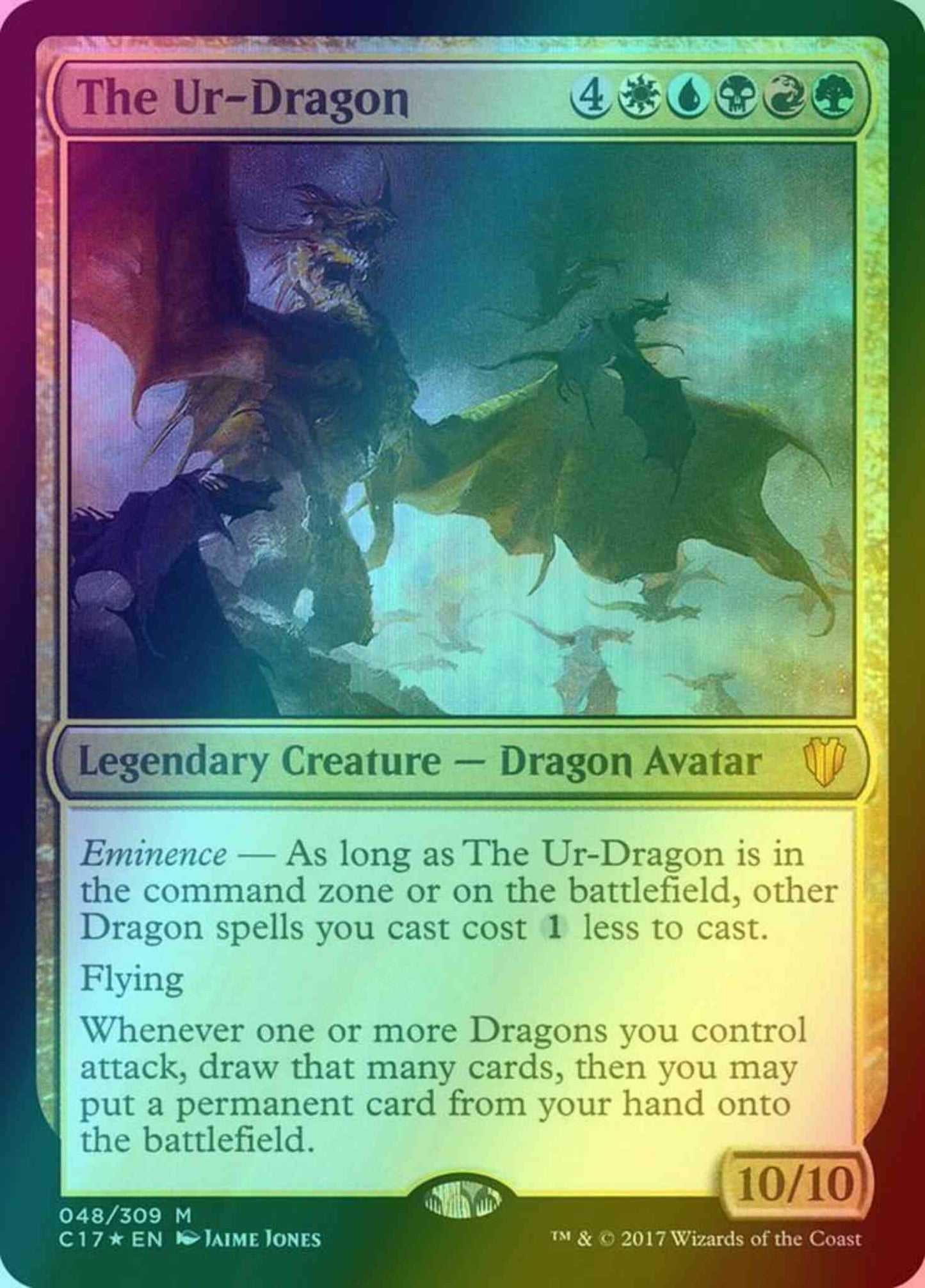 The Ur-Dragon [48] [Commander 2017] [Foil]