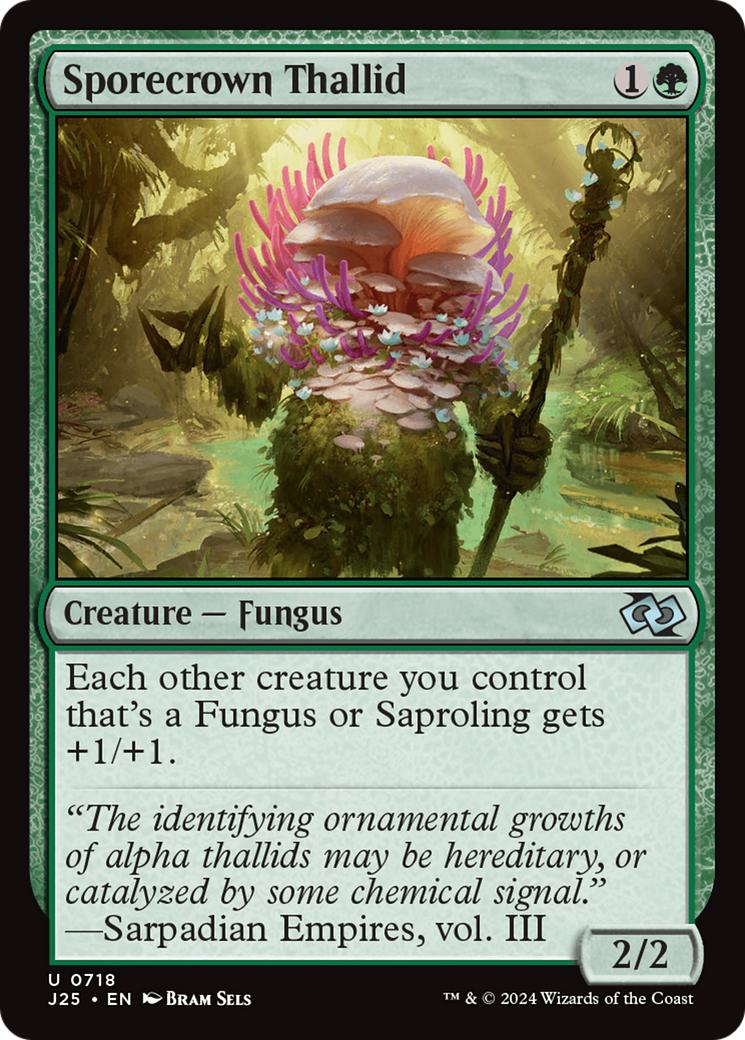 Sporecrown Thallid [718] [Foundations: Jumpstart] [Non-Foil]