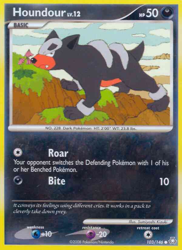 Houndour - 103/146 - Common [dp6-103] [Non-Holo]