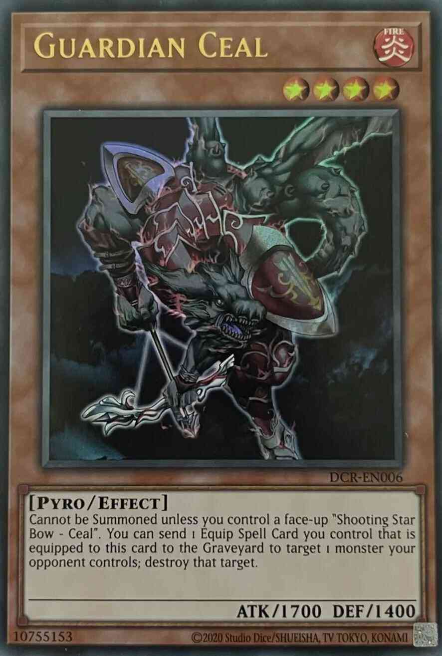 Guardian Ceal - 25th Anniversary - DCR-EN006 - Ultra Rare - Unlimited