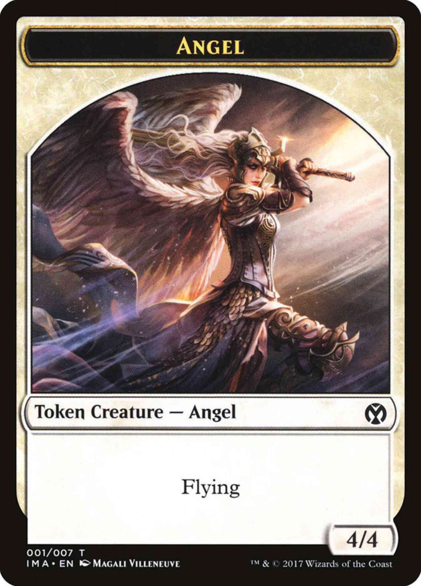 Angel Token [01] [Iconic Masters Tokens] [Non-Foil]