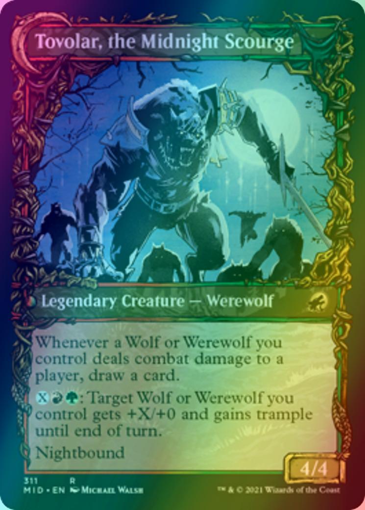 Tovolar, Dire Overlord // Tovolar, the Midnight Scourge [311] [Equinox Showcase] [Innistrad: Midnight Hunt] [Foil]