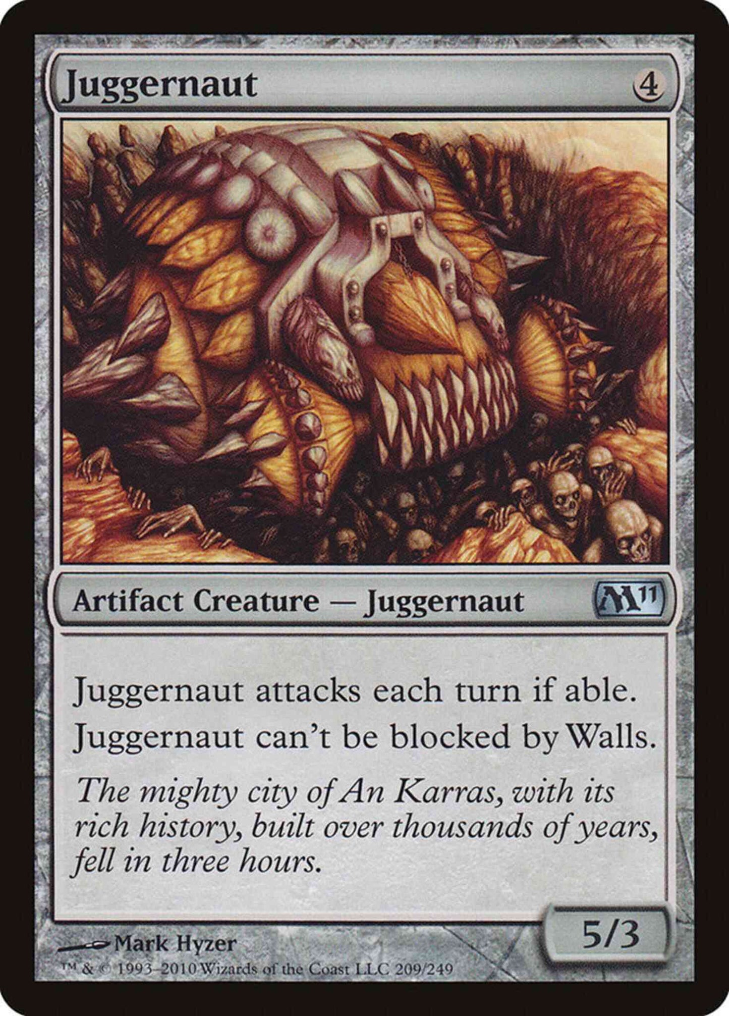 Juggernaut [209] [Magic 2011] [Non-Foil]