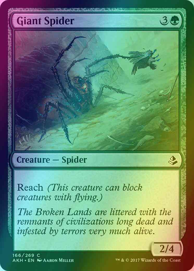 Giant Spider [166] [Amonkhet] [Foil]