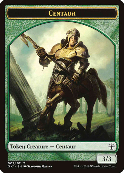 Centaur Token (07) // Elemental Token (10) [10] [GRN Guild Kit Tokens] [Non-Foil]