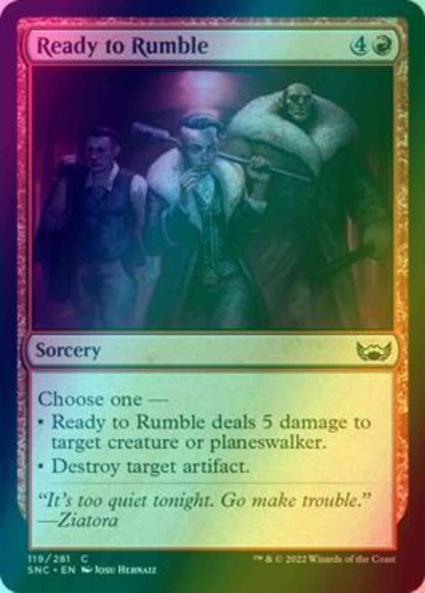 Ready to Rumble [119] [Streets of New Capenna] [Foil]