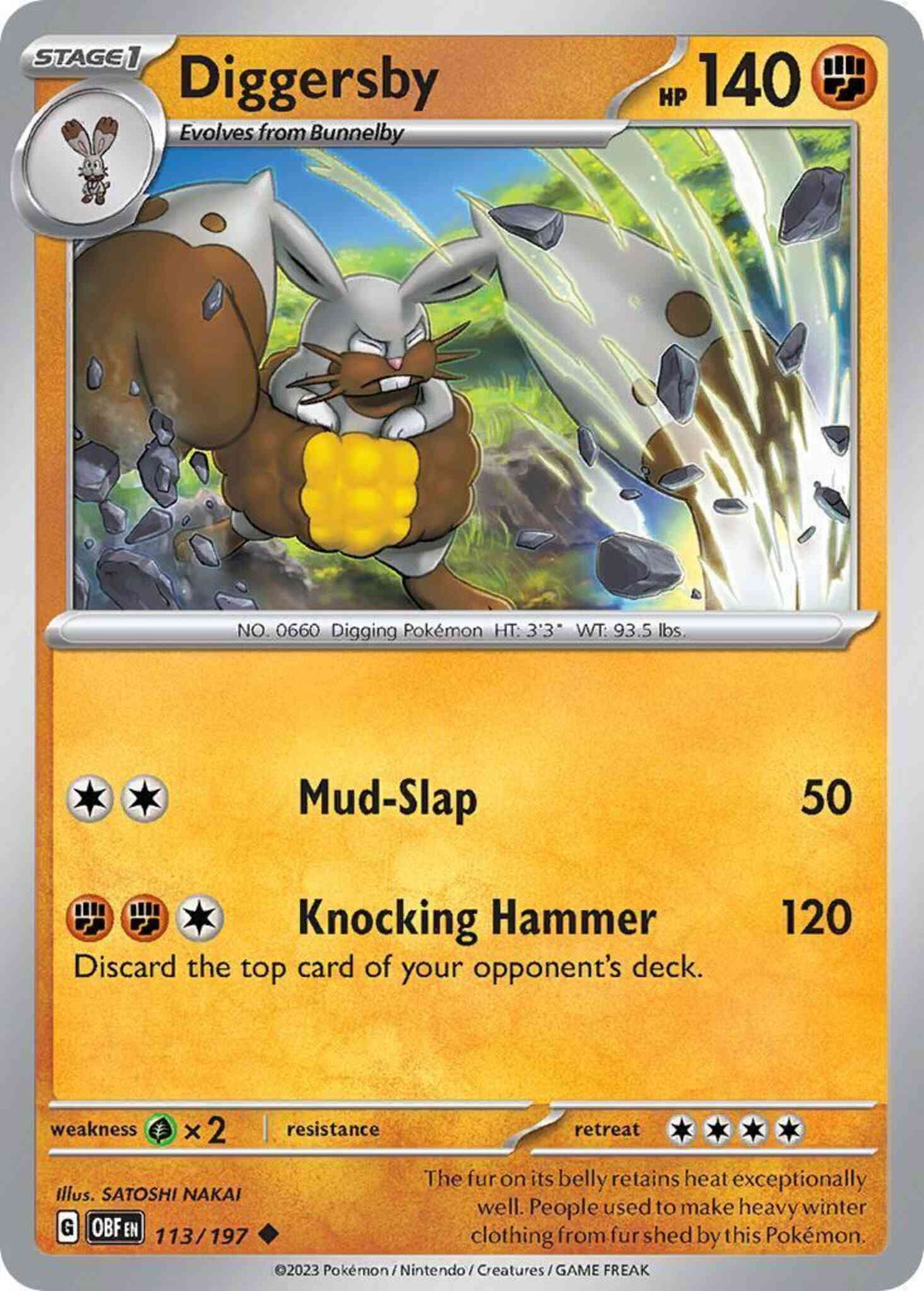 Diggersby - 113/197 - Uncommon [sv03-113] [Non-Holo]