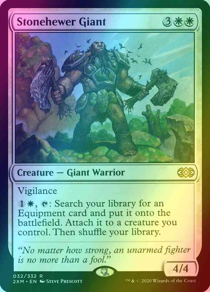 Stonehewer Giant [32] [Double Masters] [Foil]