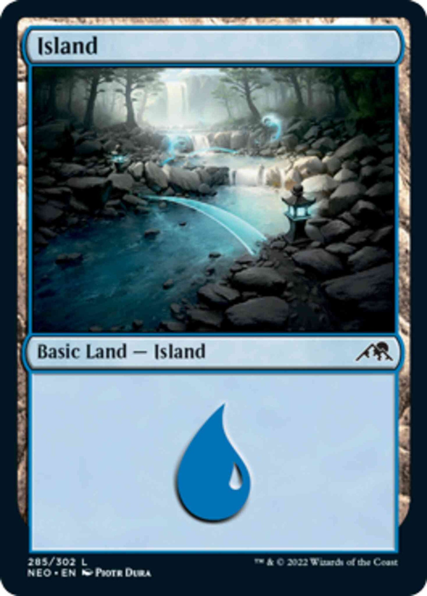 Island [285] [Kamigawa: Neon Dynasty] [Non-Foil]
