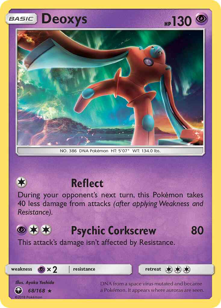 Deoxys - 68/168 - Rare [sm7-68] [Non-Holo]