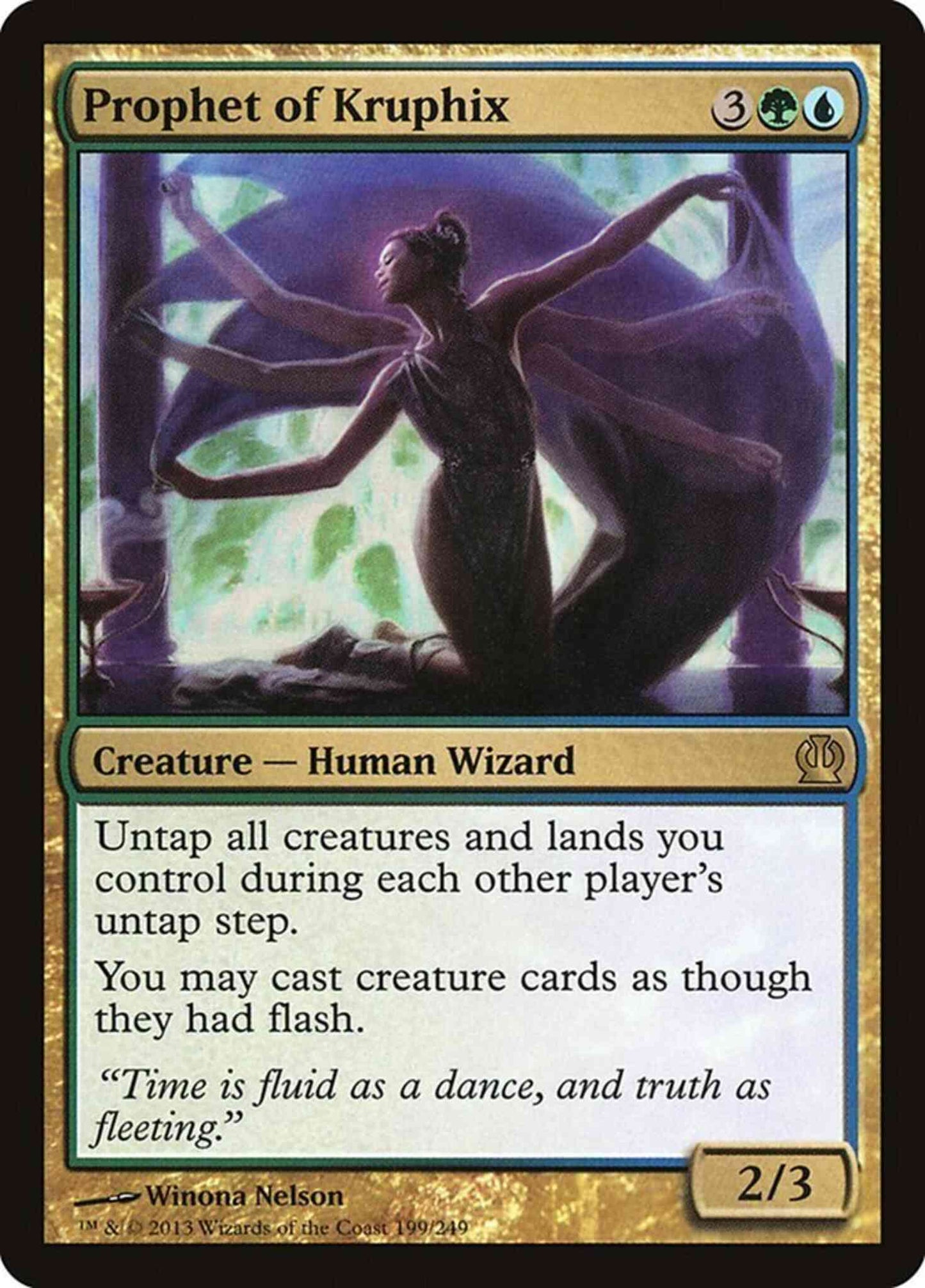 Prophet of Kruphix [199] [Theros] [Non-Foil]