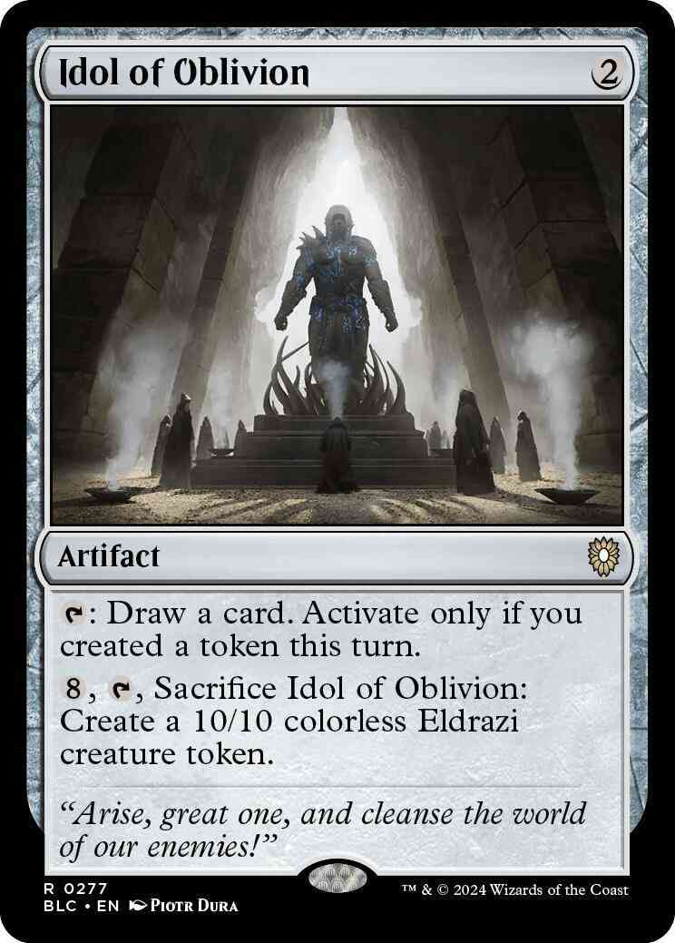 Idol of Oblivion [277] [Bloomburrow: Commander] [Non-Foil]
