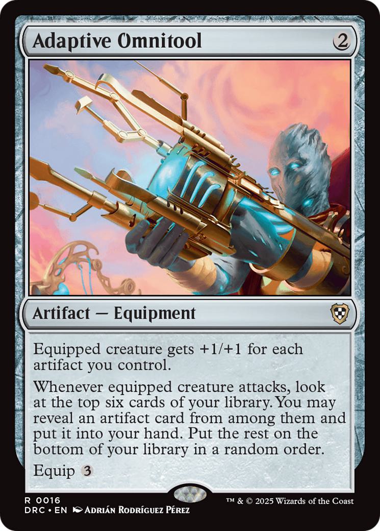 Adaptive Omnitool [16] [Aetherdrift: Commander] [Non-Foil]