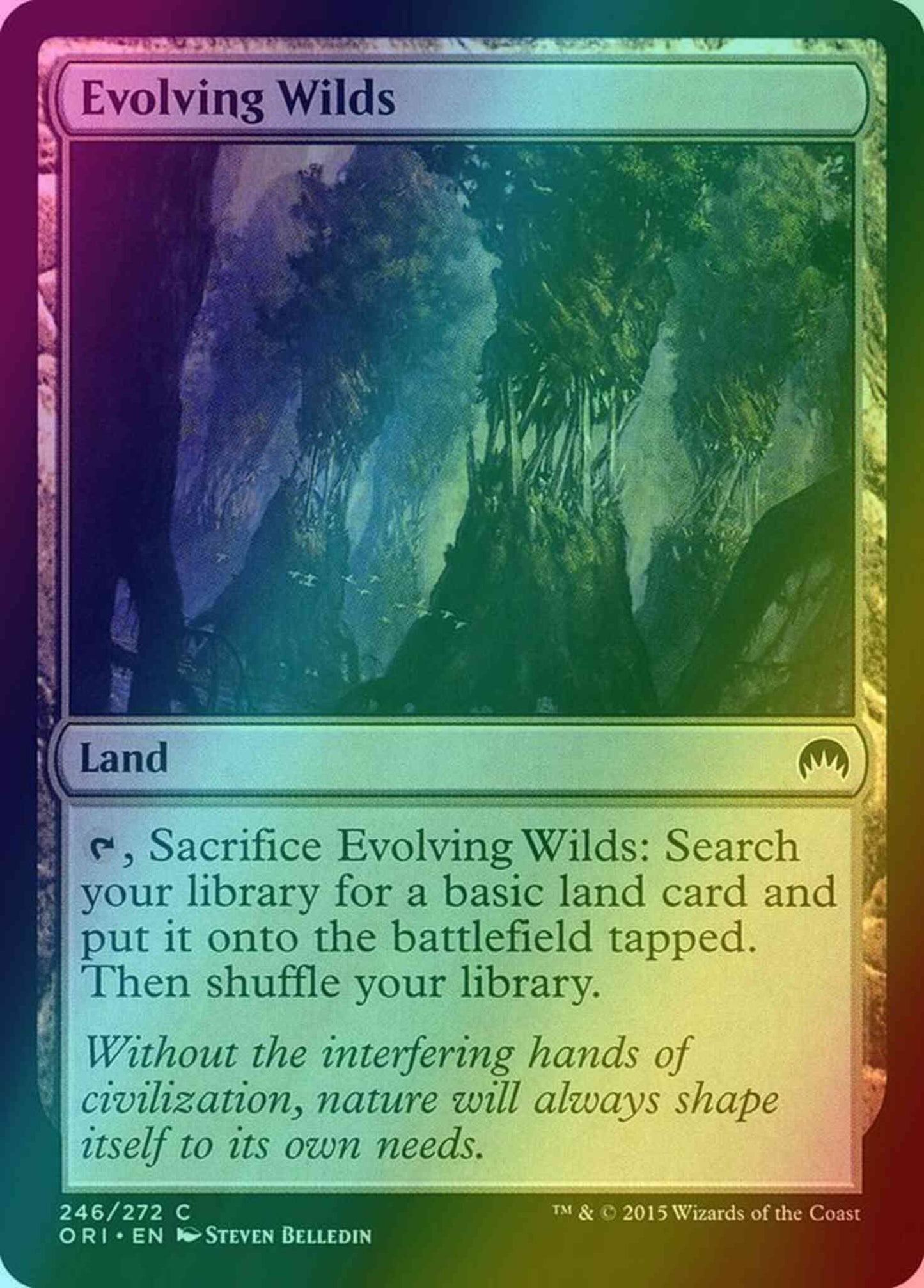 Evolving Wilds [246] [Magic Origins] [Foil]
