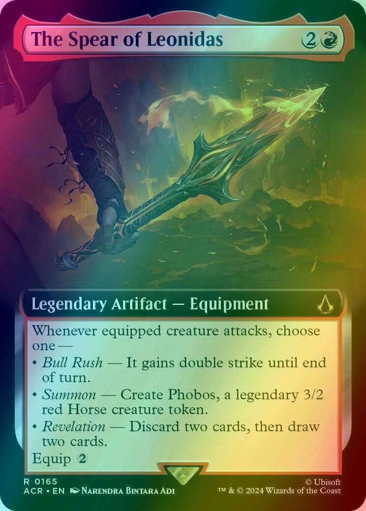 The Spear of Leonidas [165] [Extended Art] [Assassin's Creed] [Foil]