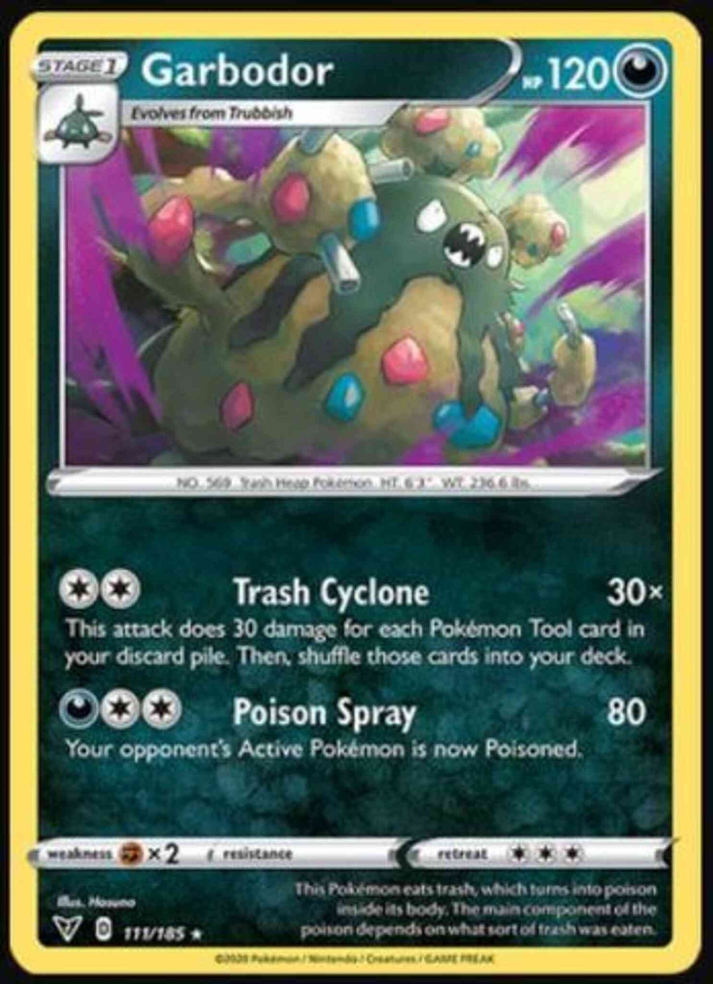 Garbodor - 111/185 - Rare [swsh4-111] [Non-Holo]