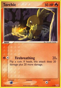 Torchic - 7/10 - Common [Non-Holo]