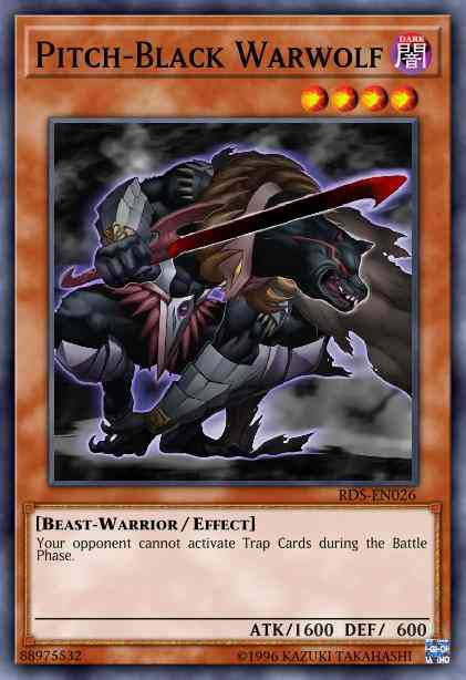 Pitch-Black Warwolf - RDS-EN026 - Common - 1st Edition