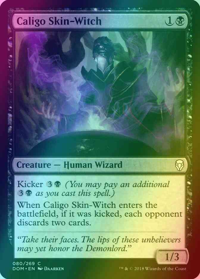 Caligo Skin-Witch [80] [Dominaria] [Foil]