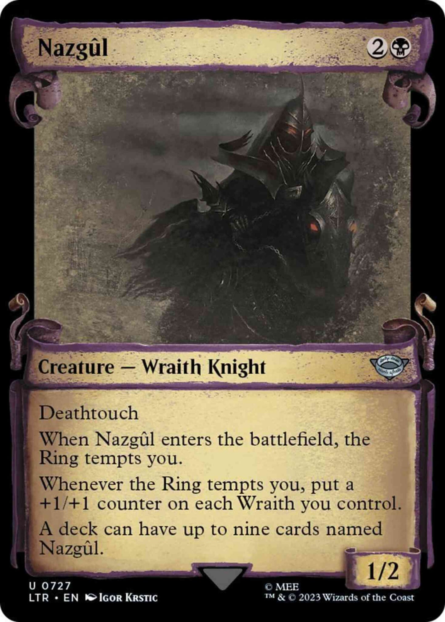 Nazgûl [727] [Scrolls Showcase] [The Lord of the Rings: Tales of Middle-earth] [Non-Foil]