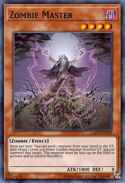 Zombie Master - SR07-EN010 - Common - 1st Edition