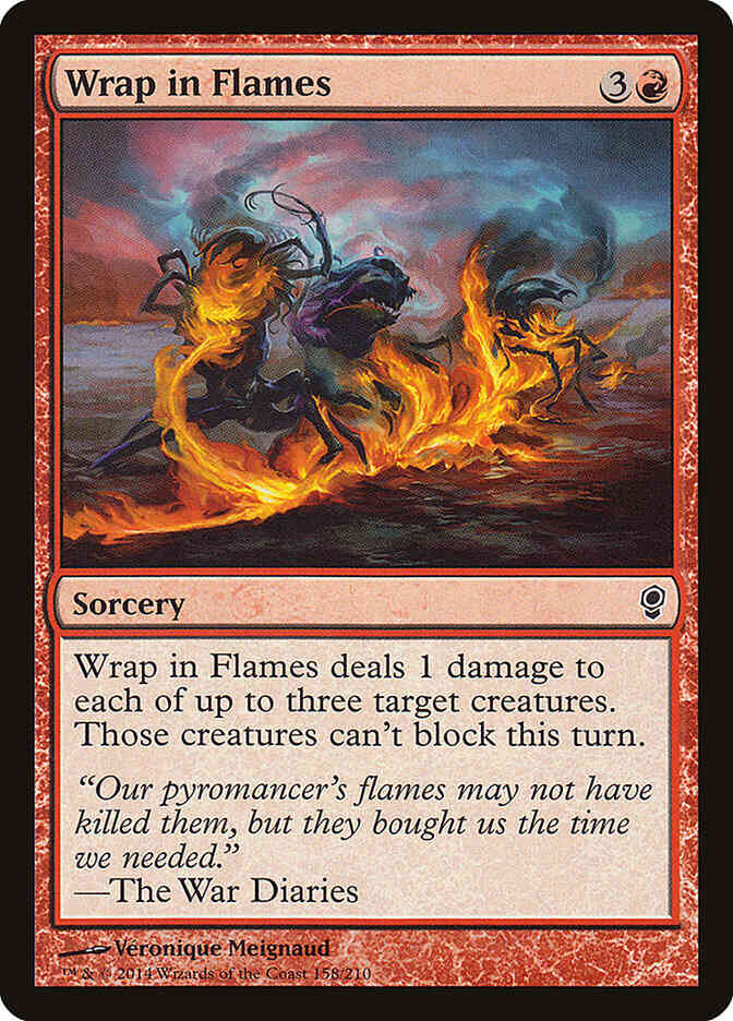 Wrap in Flames [158] [Conspiracy] [Non-Foil]
