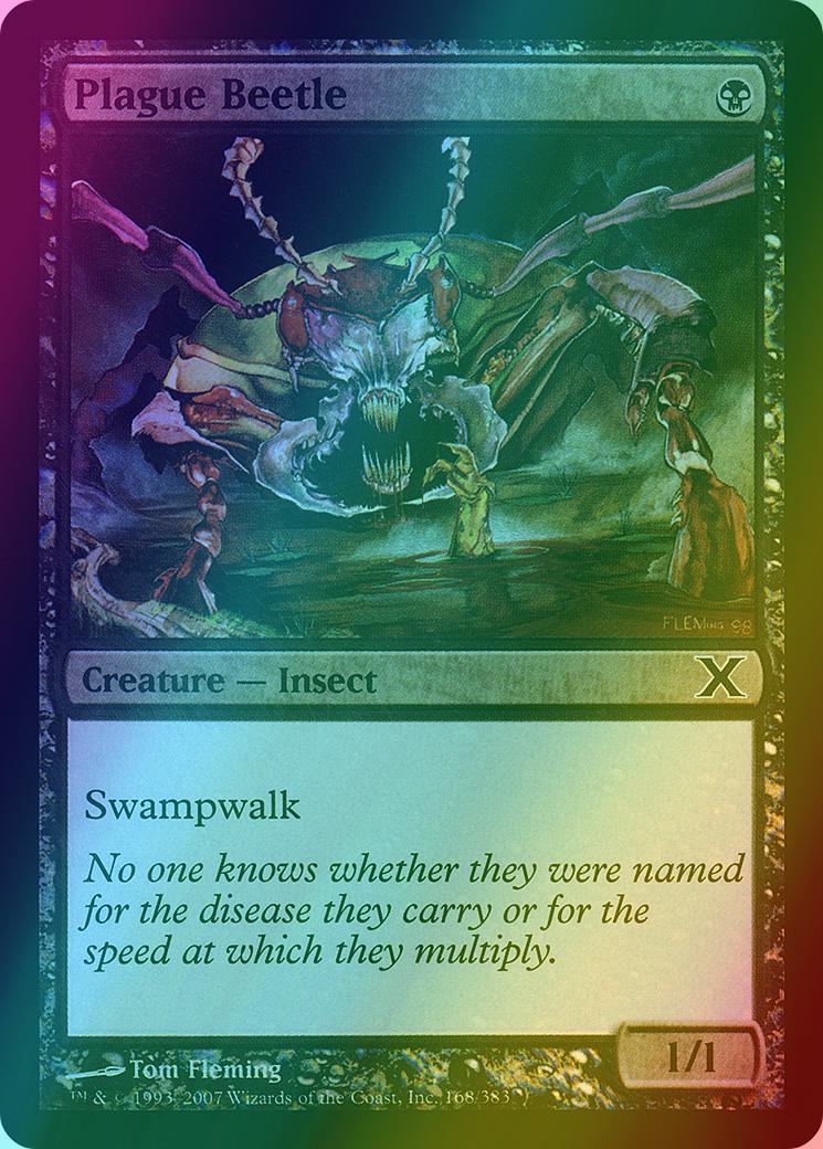 Plague Beetle [168] [Tenth Edition] [Foil]