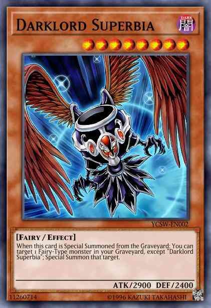 Darklord Superbia - LC02-EN005 - Ultra Rare - Limited