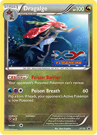 Dragalge - XY10 - Flashfire Prerelease Staff Promo [Holo]