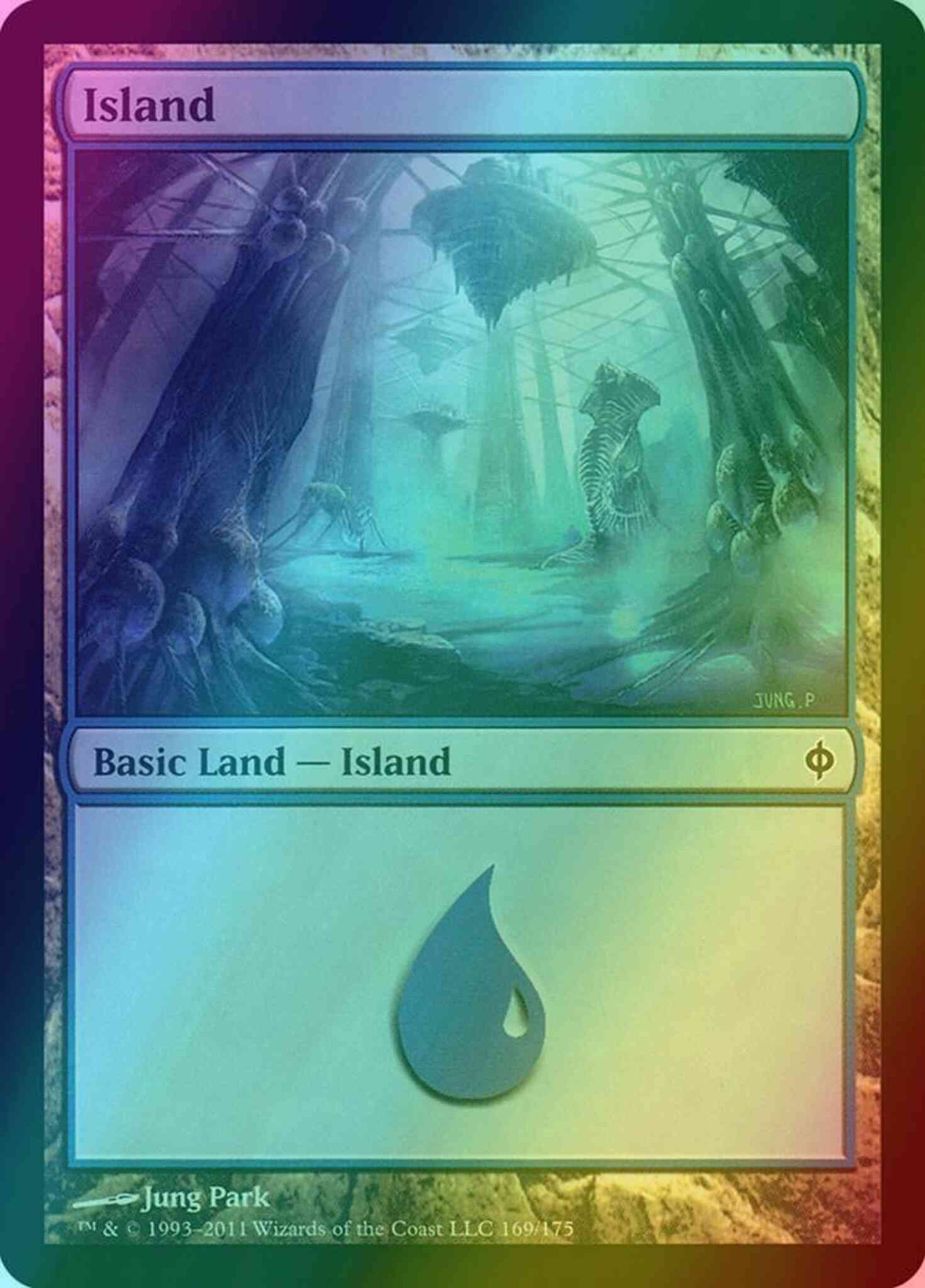 Island [169] [New Phyrexia] [Foil]