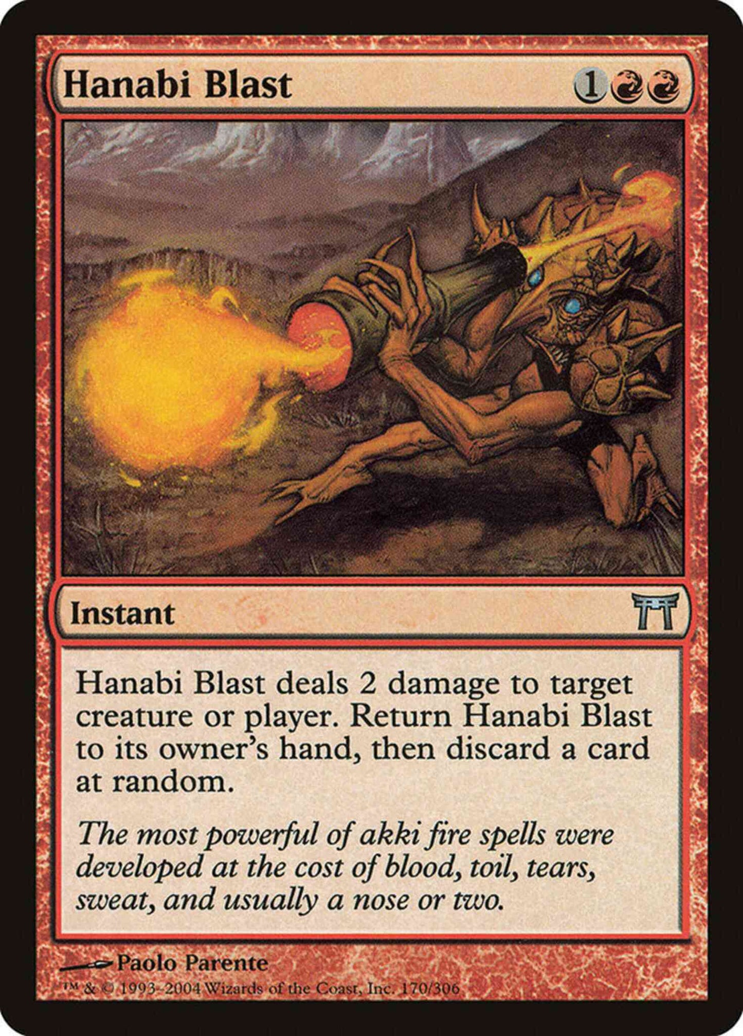 Hanabi Blast [170] [Champions of Kamigawa] [Non-Foil]