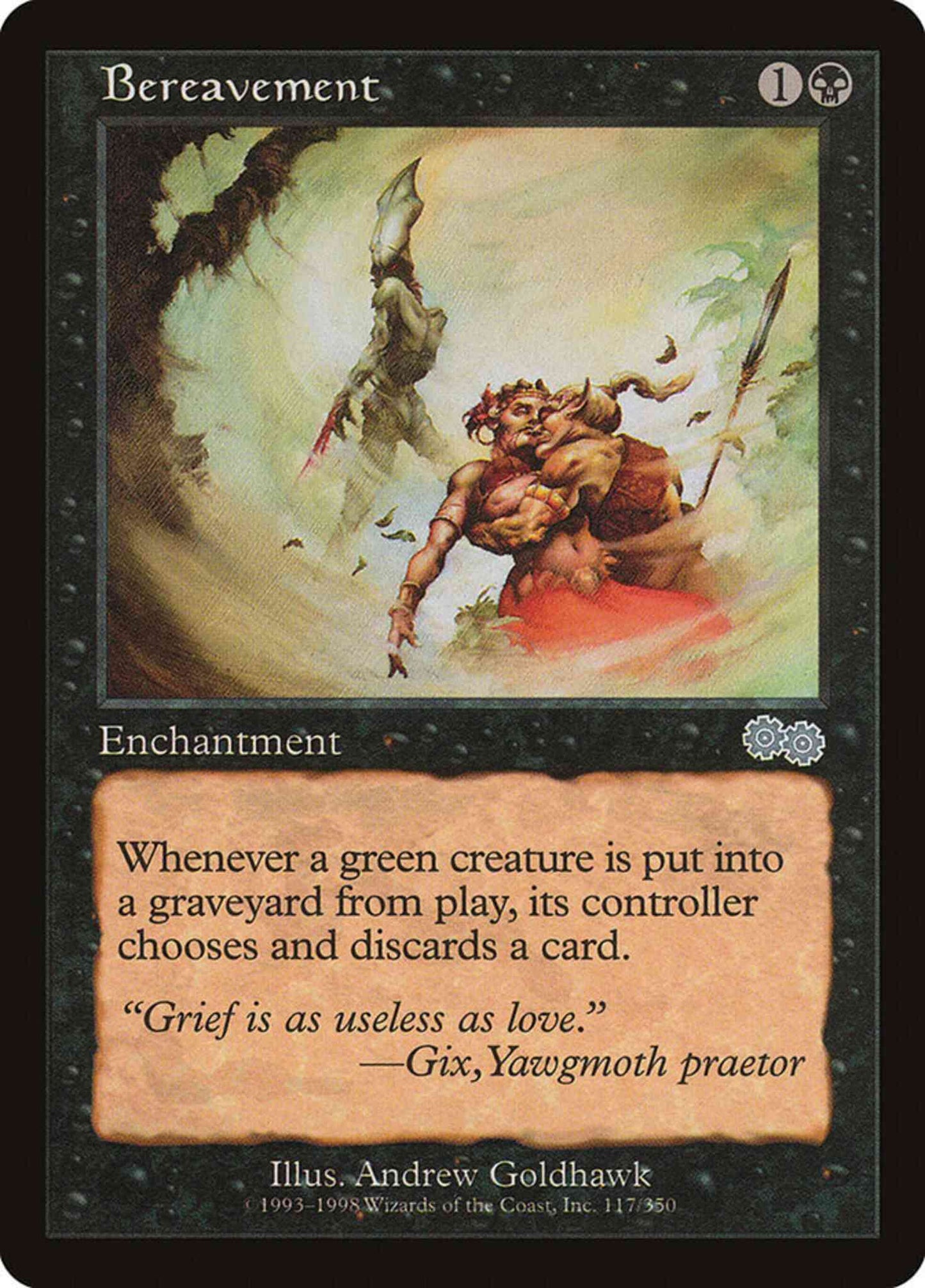 Bereavement [117] [Urza's Saga] [Non-Foil]