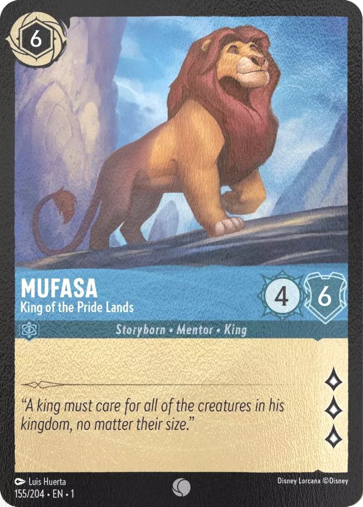Mufasa - King of the Pride Lands - 155/204 [The First Chapter] [Cold Foil]