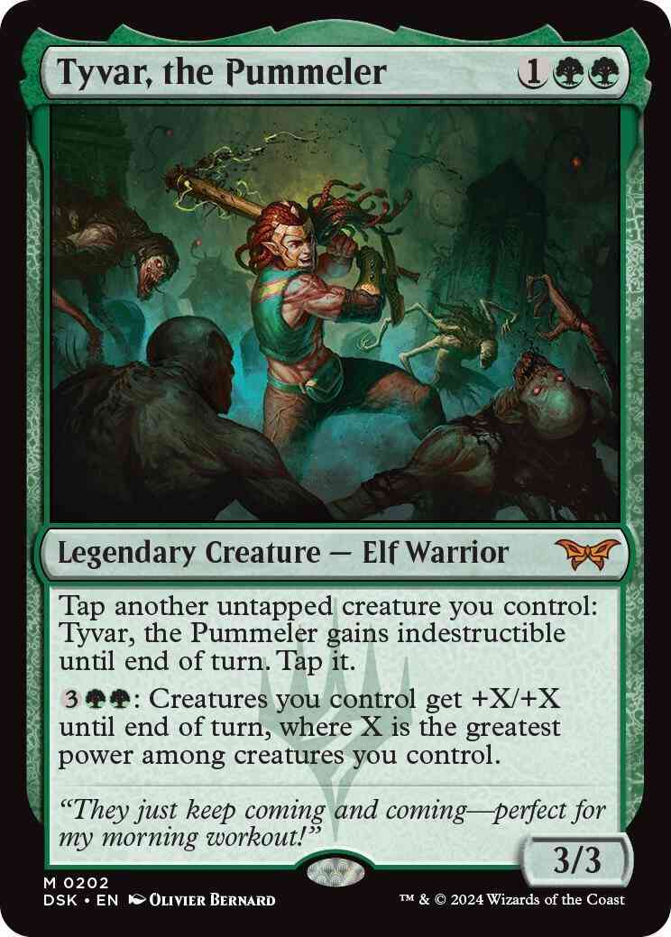 Tyvar, the Pummeler [202] [Duskmourn: House of Horror] [Non-Foil]