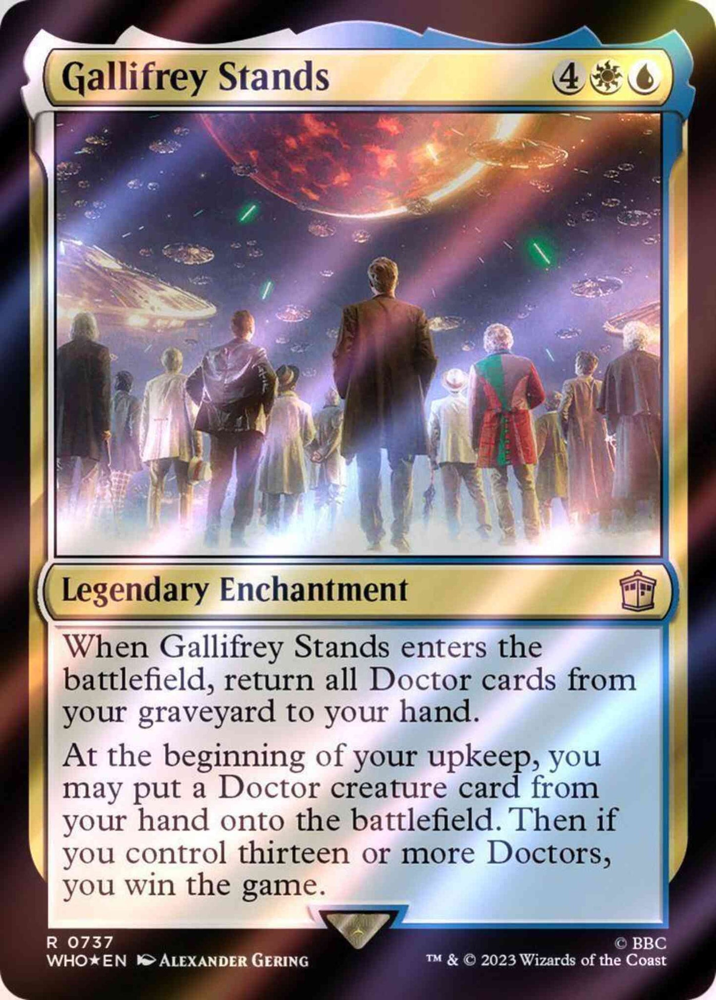 Gallifrey Stands [737] [Universes Beyond: Doctor Who] [Surge Foil]
