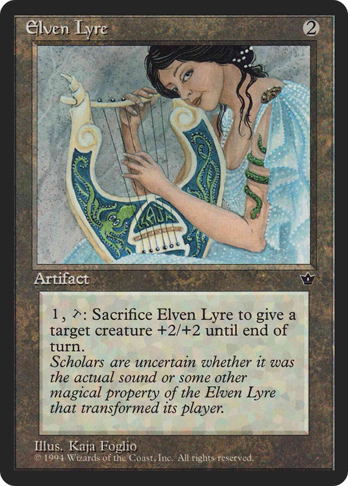 Elven Lyre [87] [Fallen Empires] [Non-Foil]
