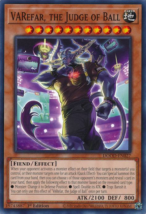 VARefar, the Judge of Ball - DOOD-EN027 - Common - 1st Edition