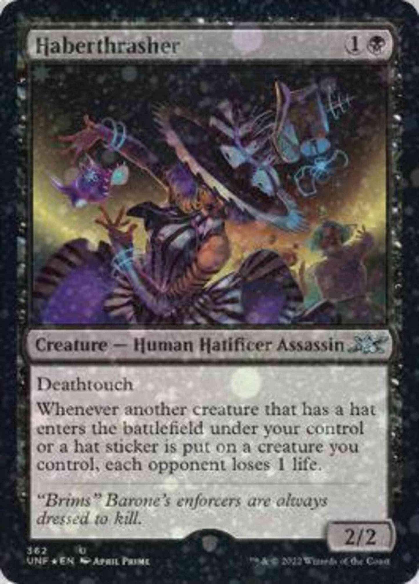Haberthrasher [362] [Unfinity] [Galaxy Foil]