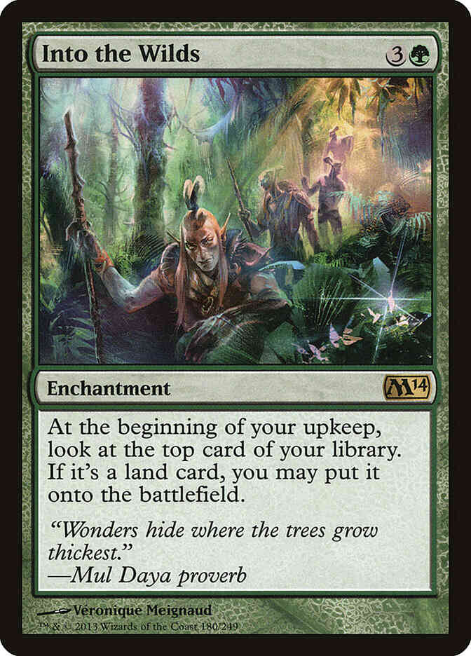 Into the Wilds [180] [Magic 2014] [Non-Foil]