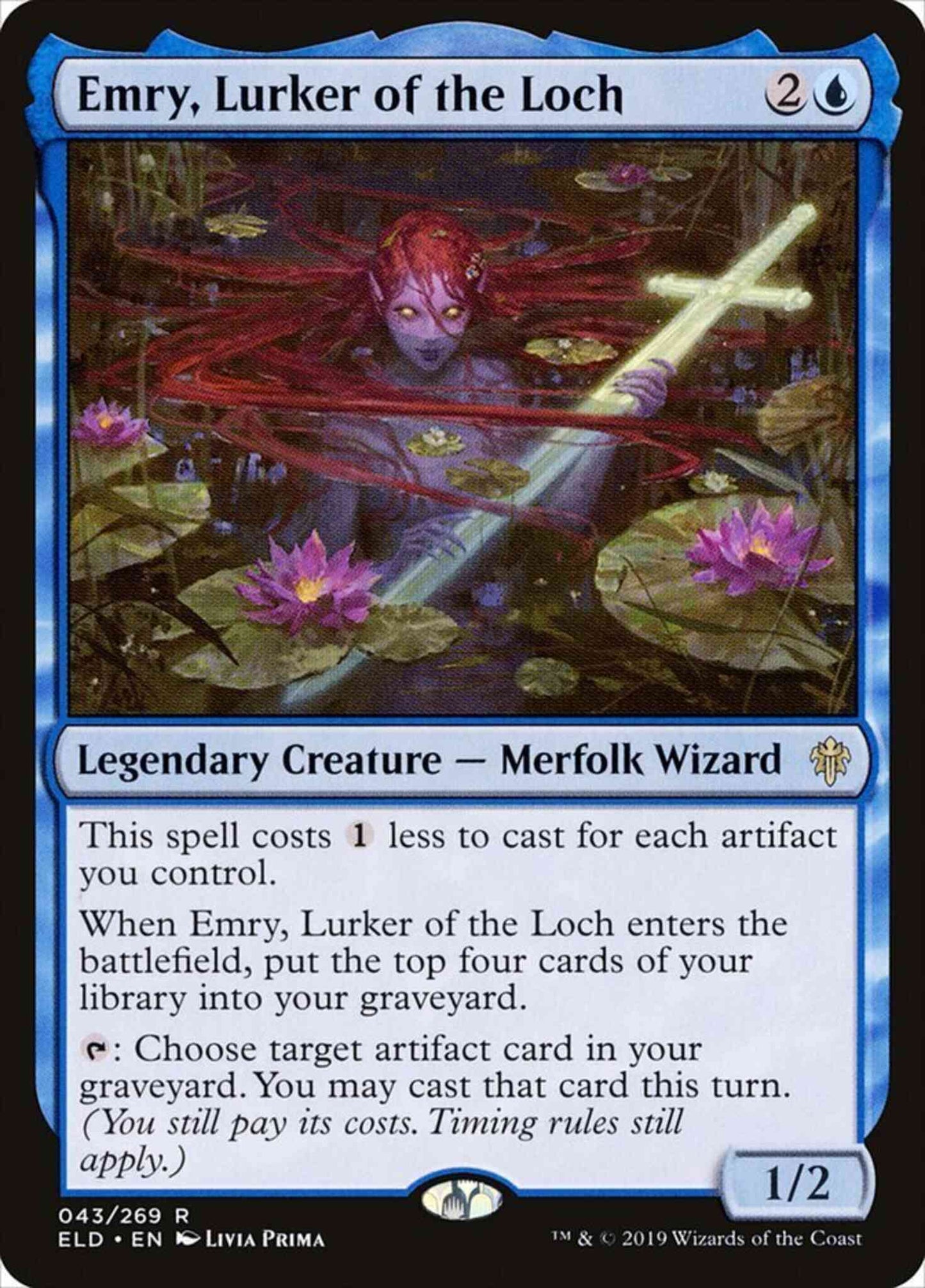Emry, Lurker of the Loch [43] [Throne of Eldraine] [Non-Foil]