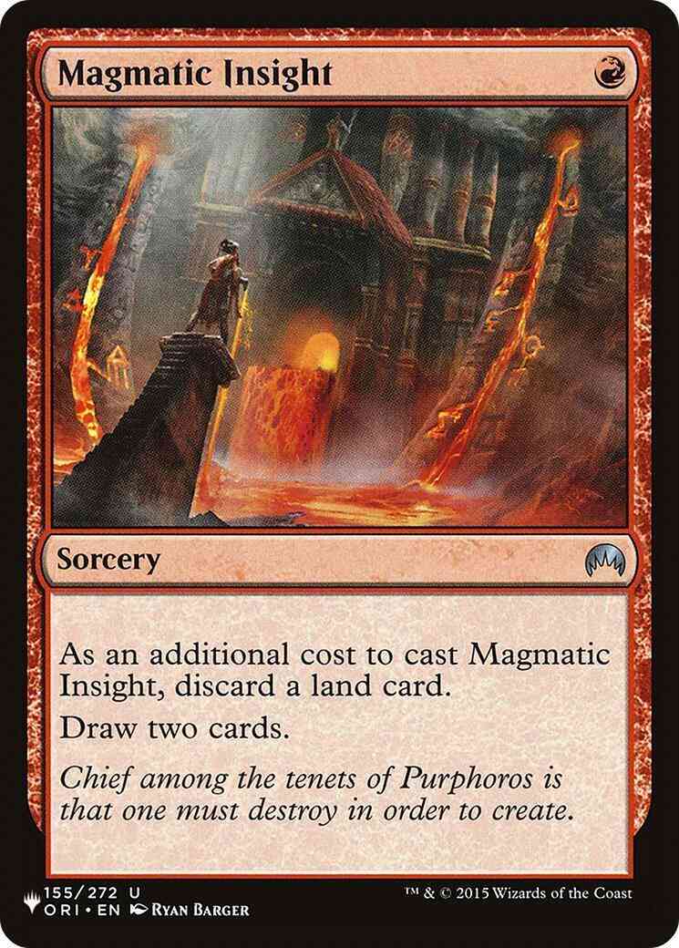 Magmatic Insight [ORI-155] [The List] [Non-Foil]